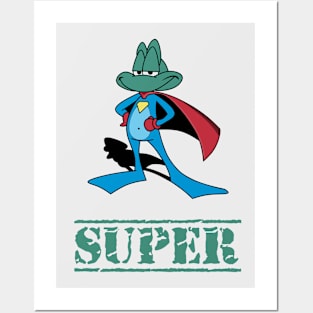 SuperTeeFrog Posters and Art